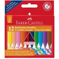 Vygumovacia pastelka 12 kusový set - Faber-Castell