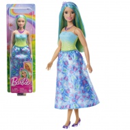 Barbie Dreamtopia: Princezná bábika v modrých šatách s motýľmi - Mattel