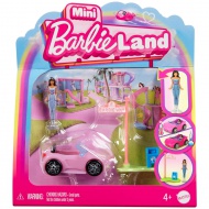 Barbie: Mini BarbieLand vozidlá - Sada snového auta - Mattel