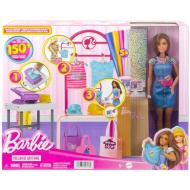 Barbie Módny butik návrhárka oblečenia hračkársky set - Mattel