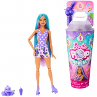 Barbie: Slime Reveal - Prekvapenie v hrozne, bábika v ovocnom sete s modrými vlasmi - Mattel