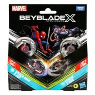 Beyblade X Marvel Collab: Venom vs. Spider-Man 3-60F X Venom 3-80N hracia sada - Hasbro