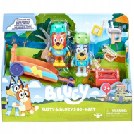 Bluey Gokart set s 2 figúrkami