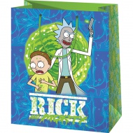 Cardex: Exkluzívna stredná darčeková taška Rick a Morty 17x10x23cm