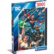 DC Comics: Liga spravodlivosti 300-dielne Super puzzle - Clementoni