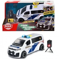 Dickie SOS séria: Citroen SpaceTourer policajné auto s radarom - Simba toys