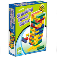 Farebná veža Jenga spoločenská hra