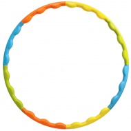 Farebný rozoberateľný hula-hoop kruh