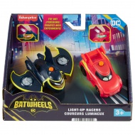 Fisher-Price: Batwheels osvetľujúci Redbird a Batwing 2 ks sada autíčok 1/55 - Mattel