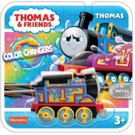 Fisher-Price: Thomas a jeho priatelia - Lokomotíva meniaca farby - Thomas - Mattel