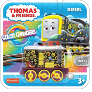 Fisher-Price: Thomas a priatelia - Meniaca sa lokomotíva - Diesel - Mattel