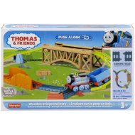 Fisher-Price: Thomas a priatelia - Wooden Bridge Delivery set - Mattel