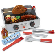 Kreatívna drevená hracia súprava na grilovanie a barbecue - Melissa &amp; Doug