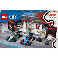 LEGO® City: F1® garáž, Mercedes-AMG a Alpine autá (60444)