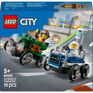 LEGO® City: Lietadlo vs. nemocničná posteľ, balíček pretekárskeho auta (60459)