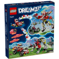 LEGO® DREAMZzz: Cooperov tigrí robot a Zero hot rod auto (71497)