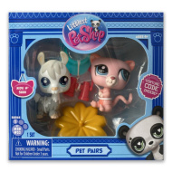 Littlest Pet Shop Dvojbalenie figúrok zvieratiek v rôznych variantoch