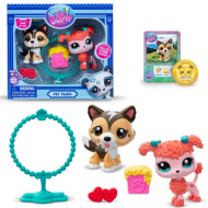 Littlest Pet Shop: Petfluencers psíky 2-dielna figúrková sada - Jump and joy 2. séria