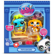 Littlest Pet Shop: Petfluencers tropický vták a psík 2-dielna figúrková sada - Sladký západ slnka 2. séria