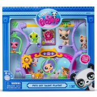 Littlest Pet Shop: Talentované zvieratká hracia súprava s 2 figúrkami, séria 1