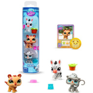 Littlest Pet Shop: Zebra, tiger, pavián 3-figúrkový balíček - Country vibes 2. séria