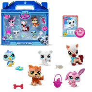 Littlest Pet Shop: Zimní priatelia 5-dielna figúrková sada 2. séria