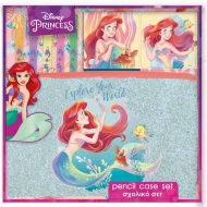 Luna: Disney Princezné - Ariel písací súprava v PVC taške