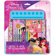 Luna: Roll&amp;Go Disney Princezné omaľovánka set