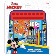 Luna: Roll&amp;Go Mickey Mouse omaľovánka set