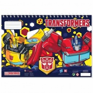 Luna: Transformers náčrtník A4 v dvoch variantách 1 ks