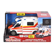 Majorette: Mercedes-Benz Sprinter sanitka so svetlom a zvukom - Simba Toys