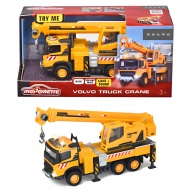 Majorette: Volvo žeriavový nákladiak so svetlom a zvukom 22 cm - Simba Toys