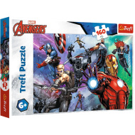 Marvel Pomstitelia: Vždy pripravení 160-dielne puzzle - Trefl