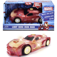 Marvel: Svetelný hrdina Iron Man vozidlo so svetelnými a zvukovými efektmi - Jada Toys