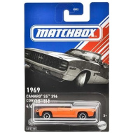 Matchbox: Ikonický 1969 Camaro SS 396 Convertible autíčko - Mattel