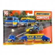 Matchbox Nákladné autá Ford C900 &amp; MBX Gravel príves - Mattel