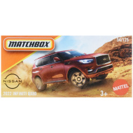 Matchbox: Papierová krabička 2022 Infiniti QX80 autíčko 1/64 - Mattel