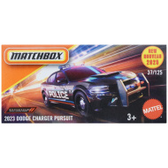 Matchbox: Papierová krabička 2023 Dodge Charger Pursuit autíčko 1/64 - Mattel