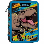 Must - Jurassic World: T-Rex dvojposchodový plnený peračník 15x21cm