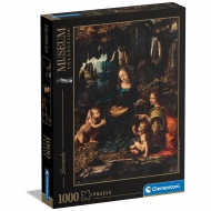 Múzeum Kolekcia: Leonardo da Vinci - Panna zo skál 1000 kusov puzzle - Clementoni