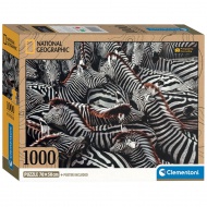 National Geographic - Zebry 1000 kusov puzzle - Clementoni