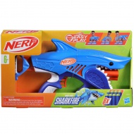 Nerf: Sharkfire penová pištoľ s 8 nábojmi - Hasbro