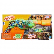 Nerf: Zombie Driller penová zbraň s 16 nábojmi - Hasbro