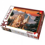 Neuschwanstein kaštieľ 3000ks puzzle - Trefl