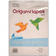 Origami listy A4, 20 ks