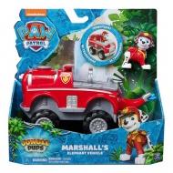 Paw Patrol: Jungle Pups Marshall minifigúrka s vozidlom slona - Spin Master