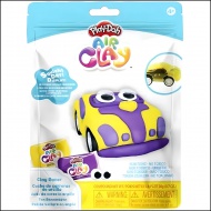 Play-Doh: Air Clay - Sada modelovacej hmoty, ktorá tvrdne na vzduchu - Závodné auto