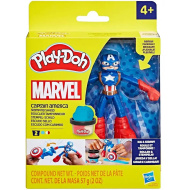 Play-Doh: Marvel Kapitán Amerika hracia súprava - Hasbro