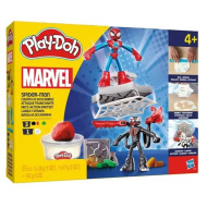 Play-Doh: Marvel Spider-Man Launch &amp; Slice bojová hracia súprava - Hasbro