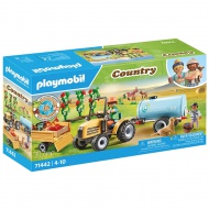 Playmobil: Traktor s prívesom a vodným zásobníkom (71442)